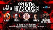 Tickets für Destiny of Hardcore 2 am 02.02.2018 - Karten kaufen